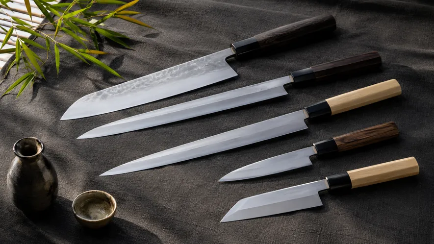 Japanska knivar sortiment