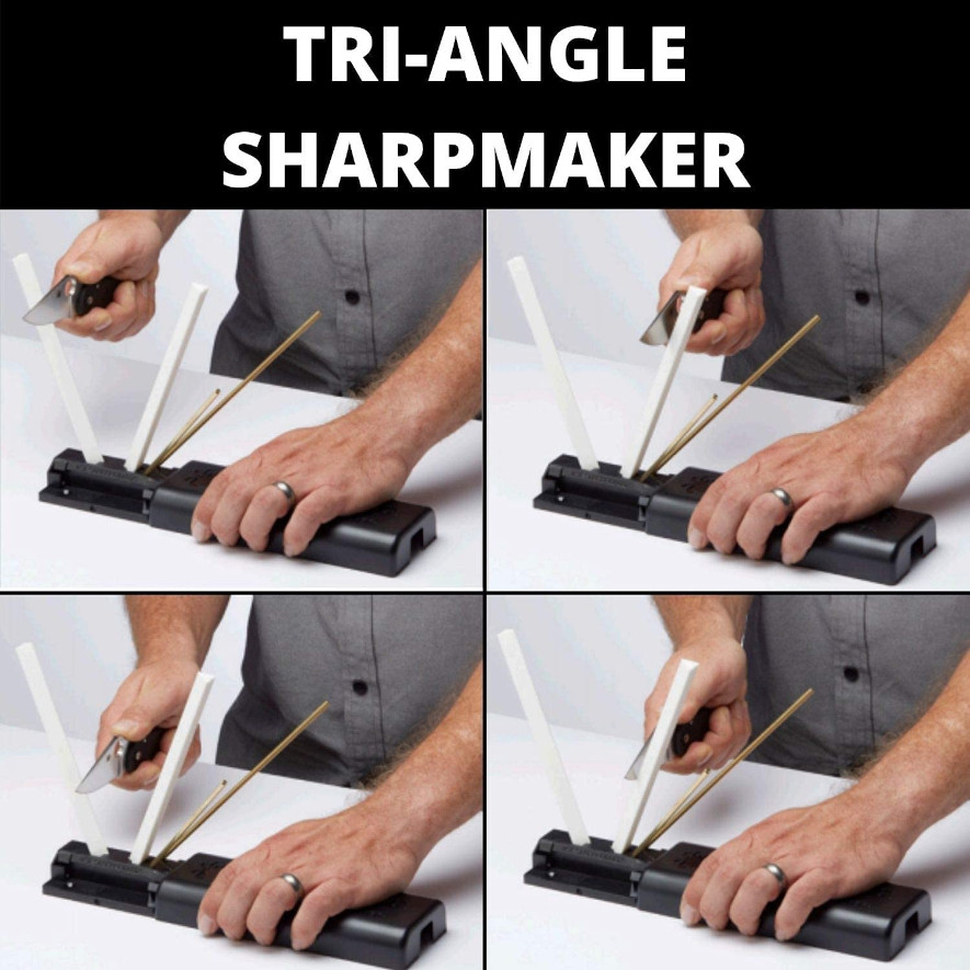 Tri-Angle Sharpmaker, knivslip från Spyderco