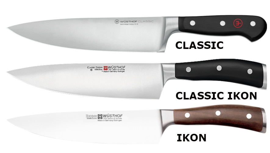 Wüsthof knivar Classic, IKON och Classic IKON